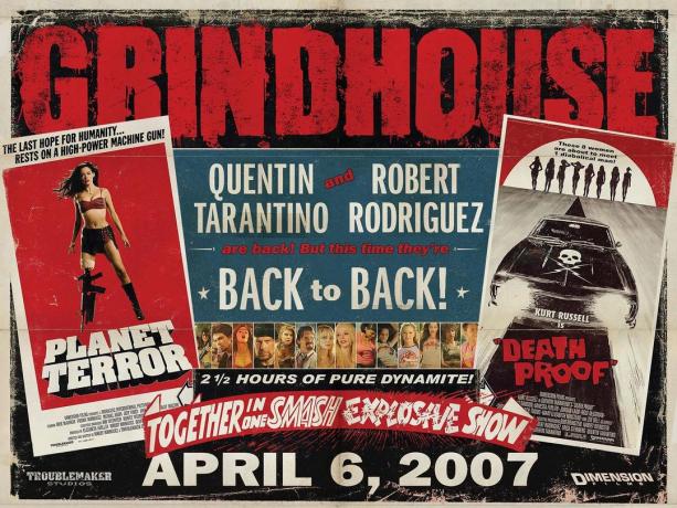 Quentin Tarantino: Quentin Tarantino vienā komandā ar Robert Rodriguez, un organizēja projektu "Grindhouse"