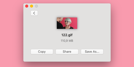 Gifski - bezmaksas video uz GIF pārveidotāju Mac