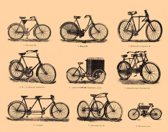 Par velosipēdu prototips tika patentēta 1818.gadā