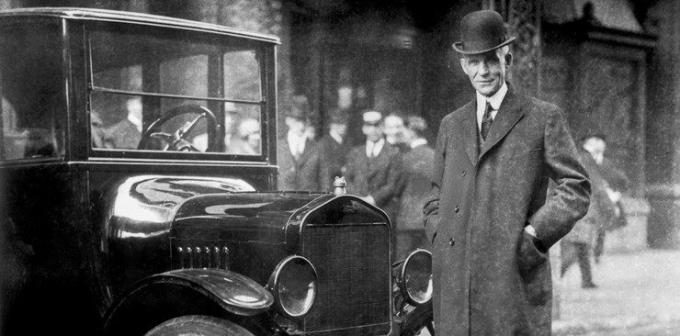 topošajiem uzņēmējs Henry Ford