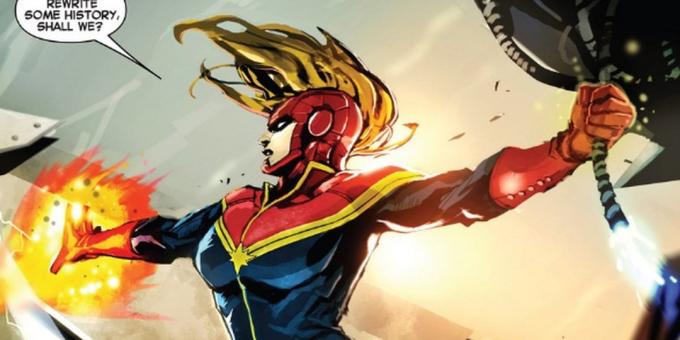 Tiem, kuri gaida atbrīvošanu filmu "Captain Marvel": Carol Danvers
