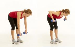 4 vingrinājumi sievietēm, kuru mērķis ir nostiprināt muskuļus augšējās muguras