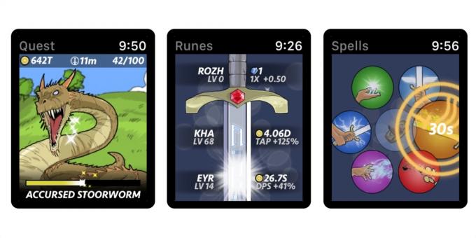 Spēles Apple Watch: Runeblade