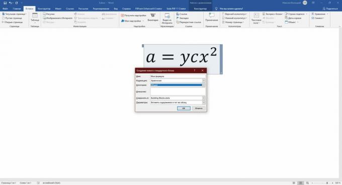 Iestatiet formulas parametrus