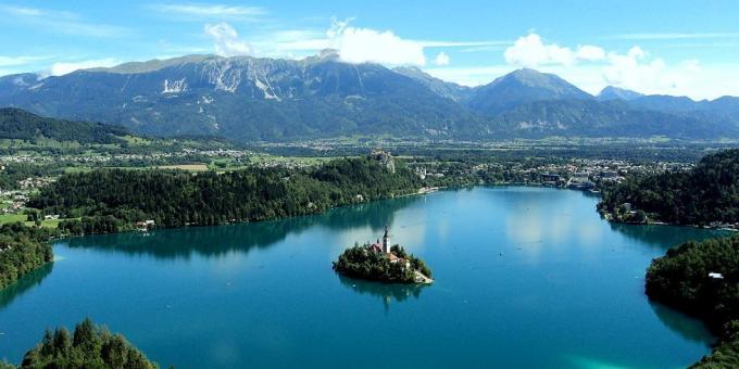 Kurp doties Eiropā: Lake Bled, Slovēnija