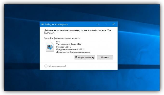 Kā izdzēst failu uz Windows: Datoru ziņo, ka fails ir atvērts citā programmā