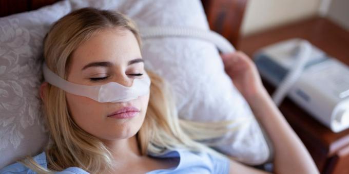 CPAP miega apnojas ārstēšanai