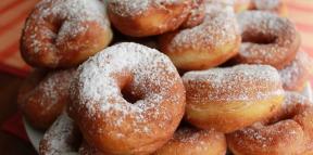 10 receptes gardiem sulīgs donuts ar pildījumu un bez