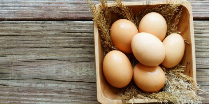 Pārtika, kas satur jodu: olas