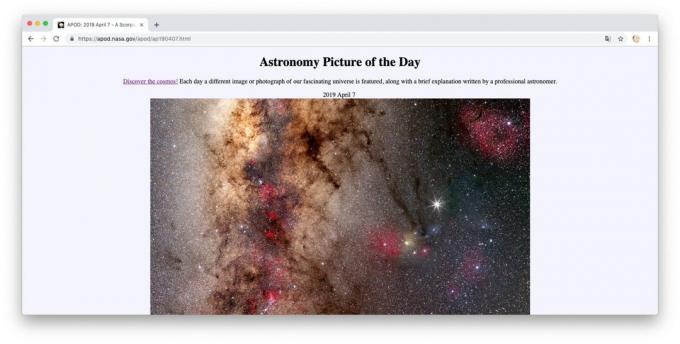 Astronomija Dienas bilde