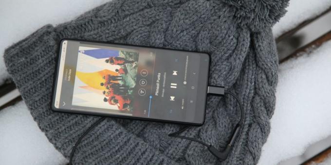 Xiaomi Mi MIX 2: austiņu savienojums
