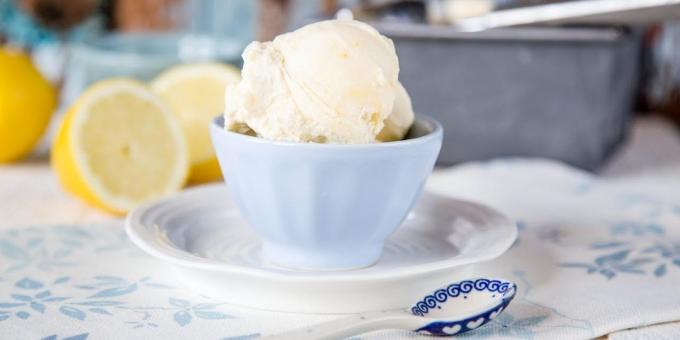Kā padarīt citronu saldējumu