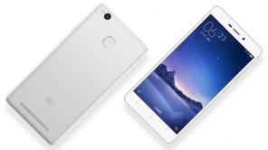 Xiaomi redmi 3S saņemto nospiedumu, akumulatoru uz 4100 mAh un 106 dolāru cenu