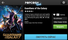 Popkorns laiks - apskatīt labākās filmas uz jūsu Android bez lejupielādes un reģistrācijas