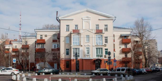 Voroņežas apskates vietas: māja "Akordeons"