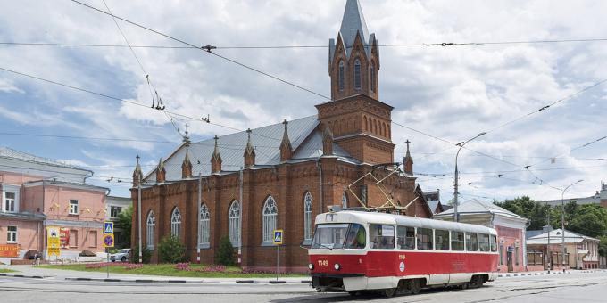 Ko redzēt Uljanovskā: Sv. Marijas evaņģēliski luteriskā baznīca