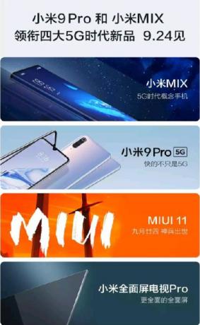 Xiaomi paziņojums prezentācija