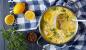 Grieķu vistas avgolemono zupa