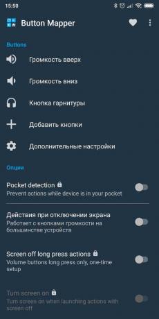 Button Android: Poga Mapper