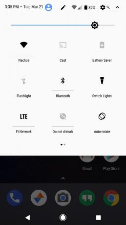 Android O: tumšs tēma