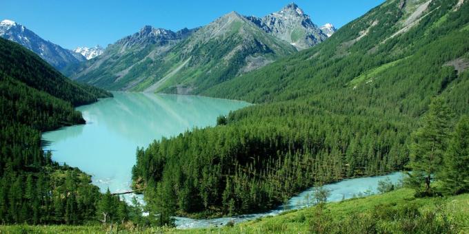 Skaistas vietas Krievijā. Kucherla ezeri