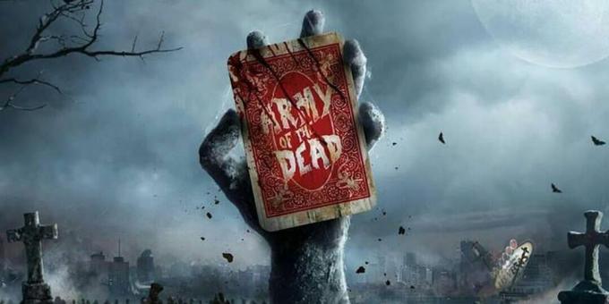 Plakātu šausmu filma 2020 "Armijas of the Dead"