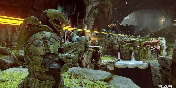Cool spēles Xbox One: Halo 5: aizbildņiem
