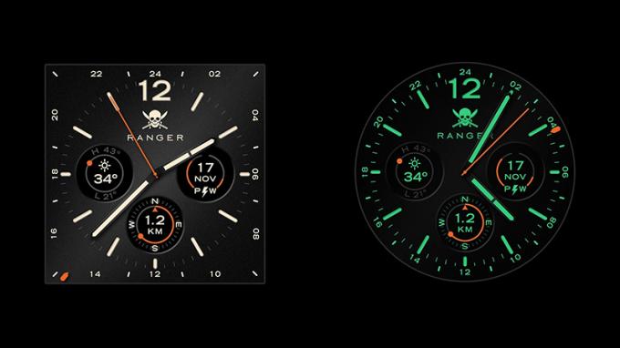 Ranger Militārās Watch Face