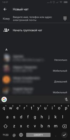 Google Ziņojumi Nakts režīms Android