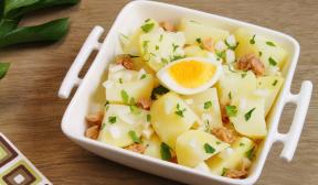 Kartupeļu salāti ar tunci