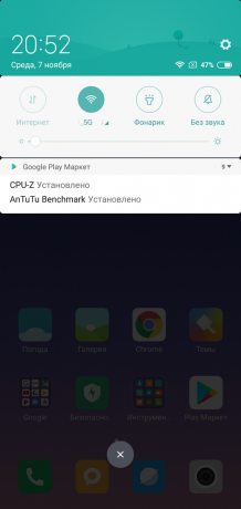 Pārskats Xiaomi redmi Piezīme 6 Pro: Paziņojumi