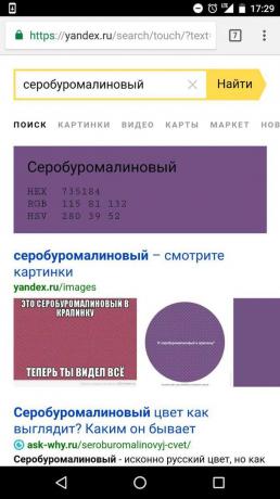 "Yandex": meklēt krāsām