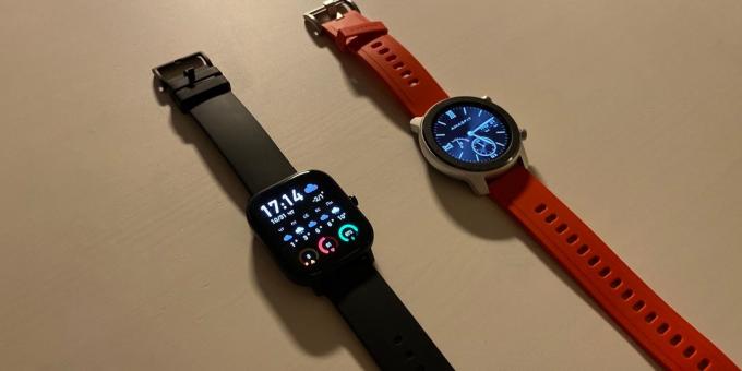 Amazfit GTR un Amazfit GTS: Rezultāti