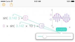 Tydlig - jauns kalkulators iOS, kas aizstās Excel vienkāršiem aprēķiniem