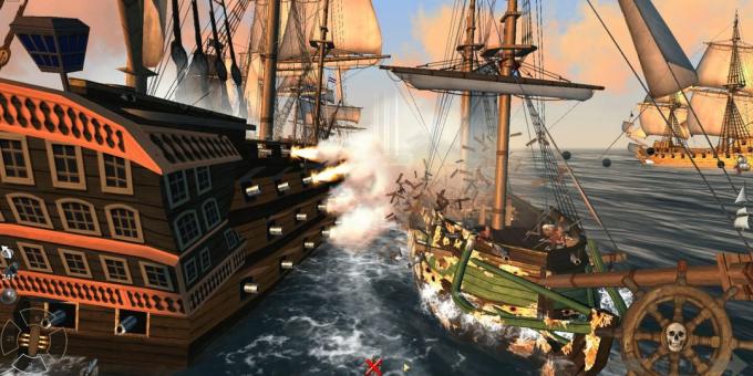 Spēle par pirātiem: The Pirate: Karību Hunt