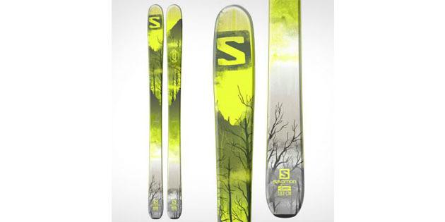 Kā izvēlēties slēpot: Ski Freeride Salomon