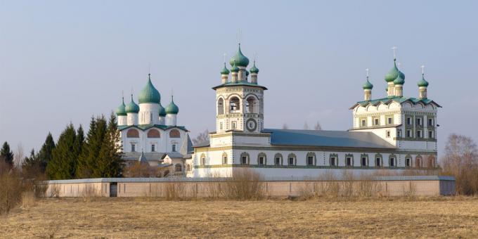 Veļikijnovgorodas apskates vietas: Nikolo-Vjažišskas klosteris