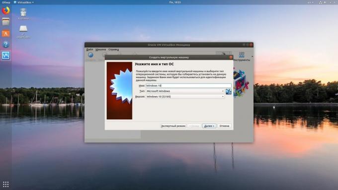 VirtualBox būs instalēt Windows programmas uz Linux