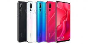 Huawei Nova 4 ieguva ekrānu ar caurumu pasaulē mazāko kameru visizteiksmīgāko pašportretu