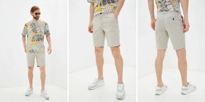Vasaras apģērbs: vīriešu šorti