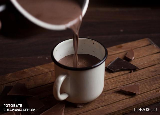 Recepte: Perfect karstā šokolāde - spill krūzes