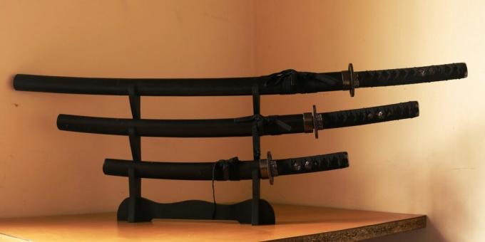 Samuraju galvenais ierocis ir katana