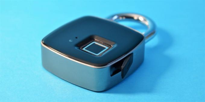 Smart Lock: USB uzlādējama Smart Keyless Fingerprint Lock