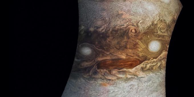 Fotogrāfijas no vietas: sejas Jupitera