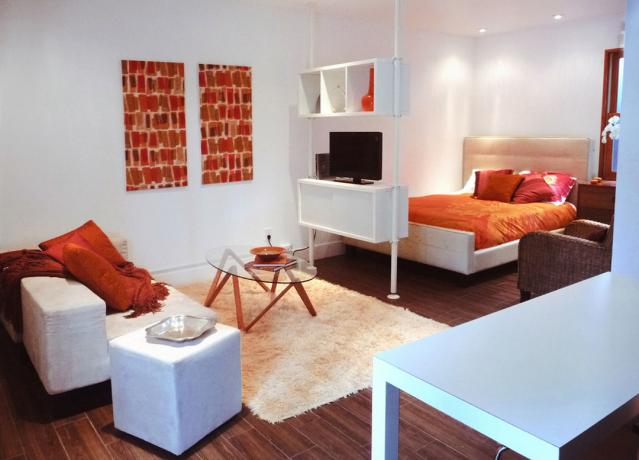 Design Studio dzīvokļi: optimālo izmēru mēbeles
