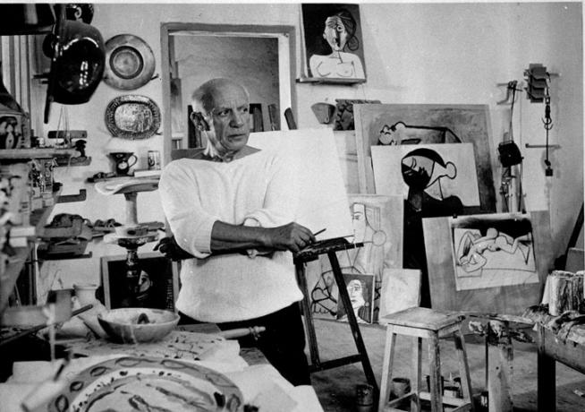 Pablo Pikaso, spāņu gleznotājs un skulptors
