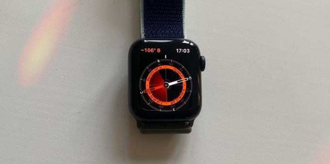 Apple Watch Series 5: Kompass