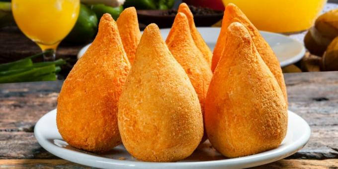 Coxinha - oriģinālie vistas kroketes