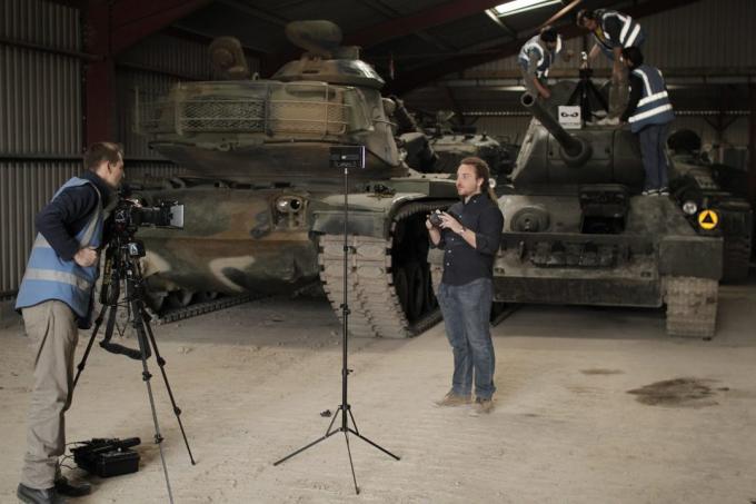 Kopīgs projekts kara spēles un Google, lai Bovington Tankfest 2015