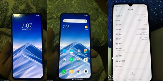 Funkcijas Xiaomi Mi 9: displejs šaurās robežās, un samazināt top pilienveida